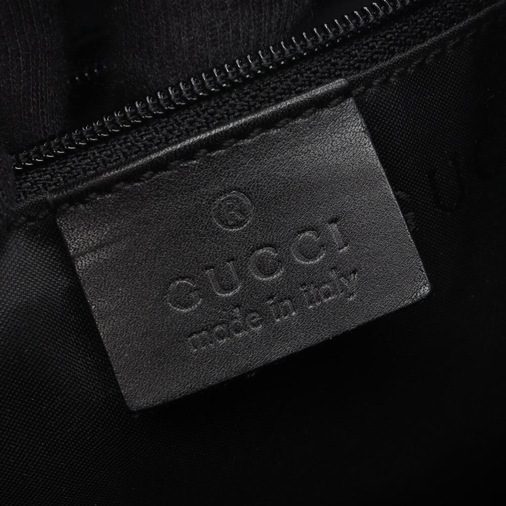 Gucci shoulder bag leather black - Picture 4 of 8